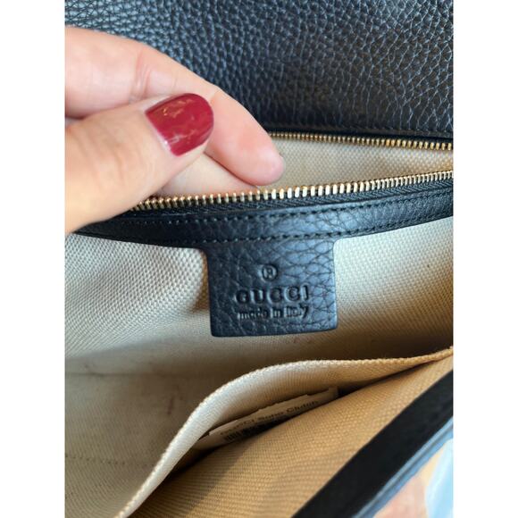 GUCCI Black Soho Clutch - Picture 7 of 8